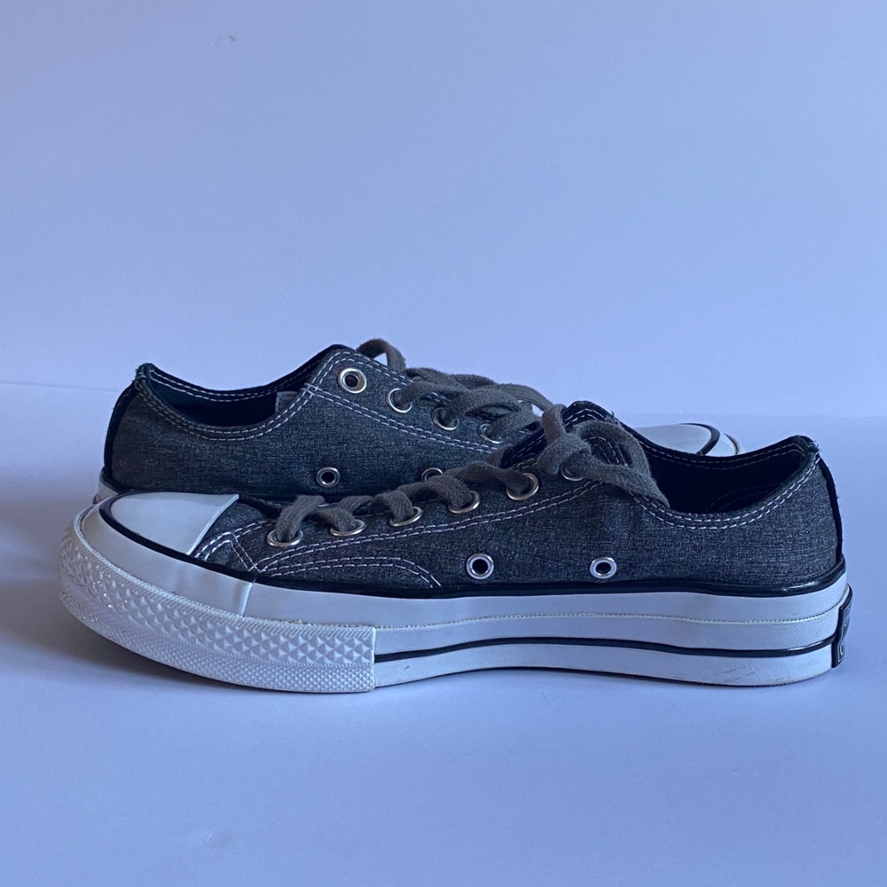 Converse Fragment Chuck Taylor All Star Unisex Charcoal Canvas Sneakers - Picture 8 of 10